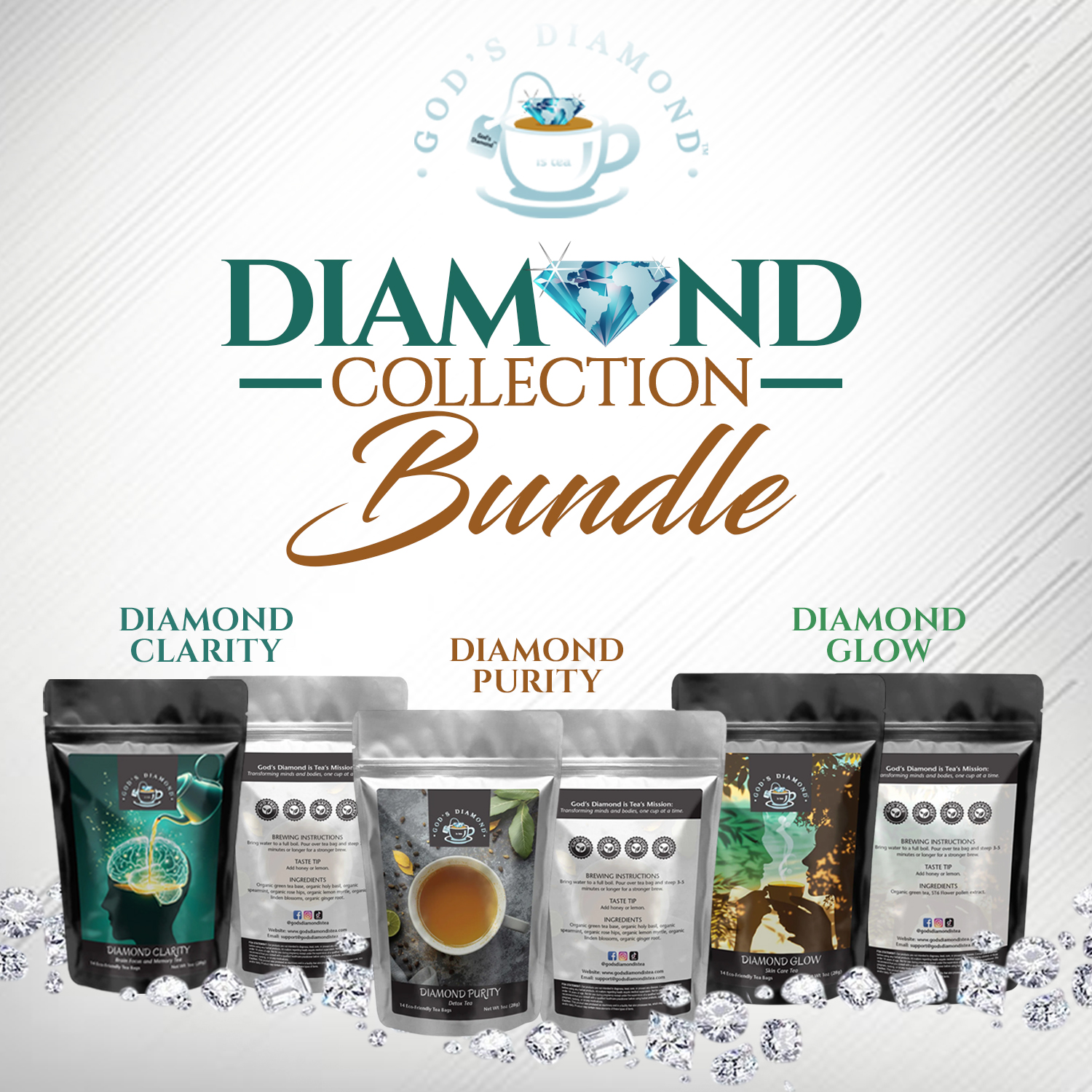 God's Diamonds Tea — Diamond Collection Bundle